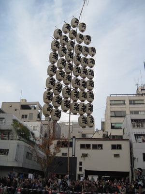 大都会の祭りのとき